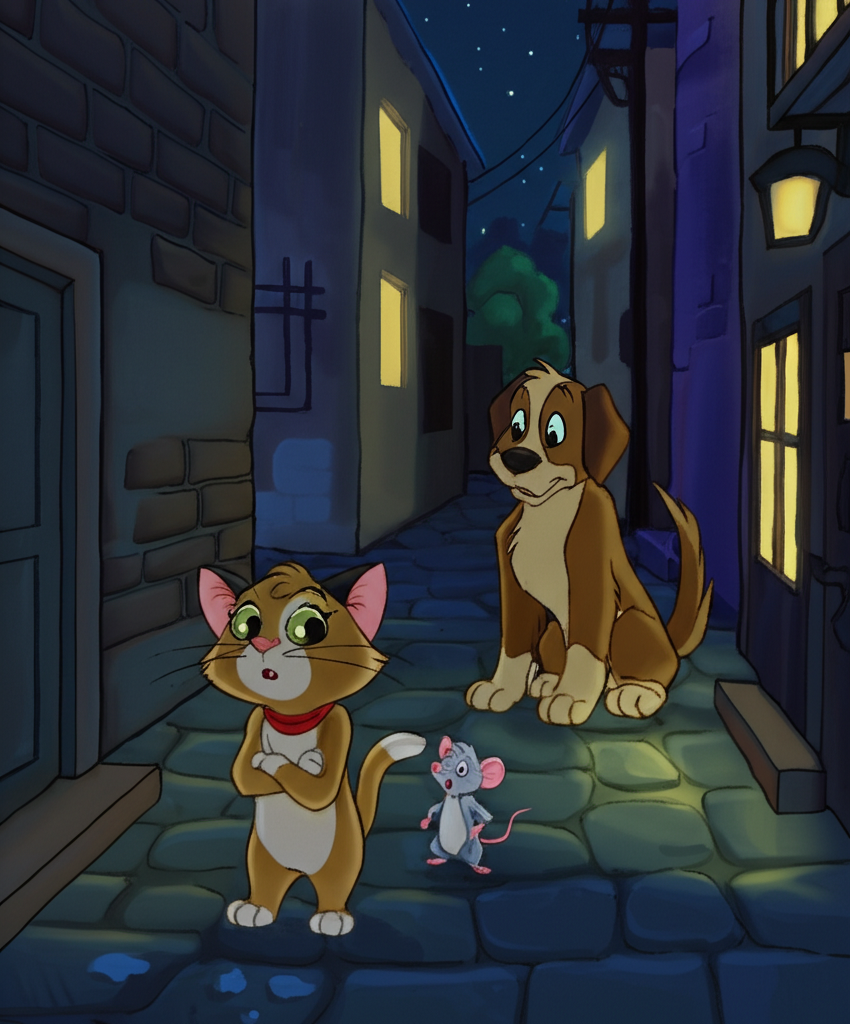 The Scaredy Cat's Courage