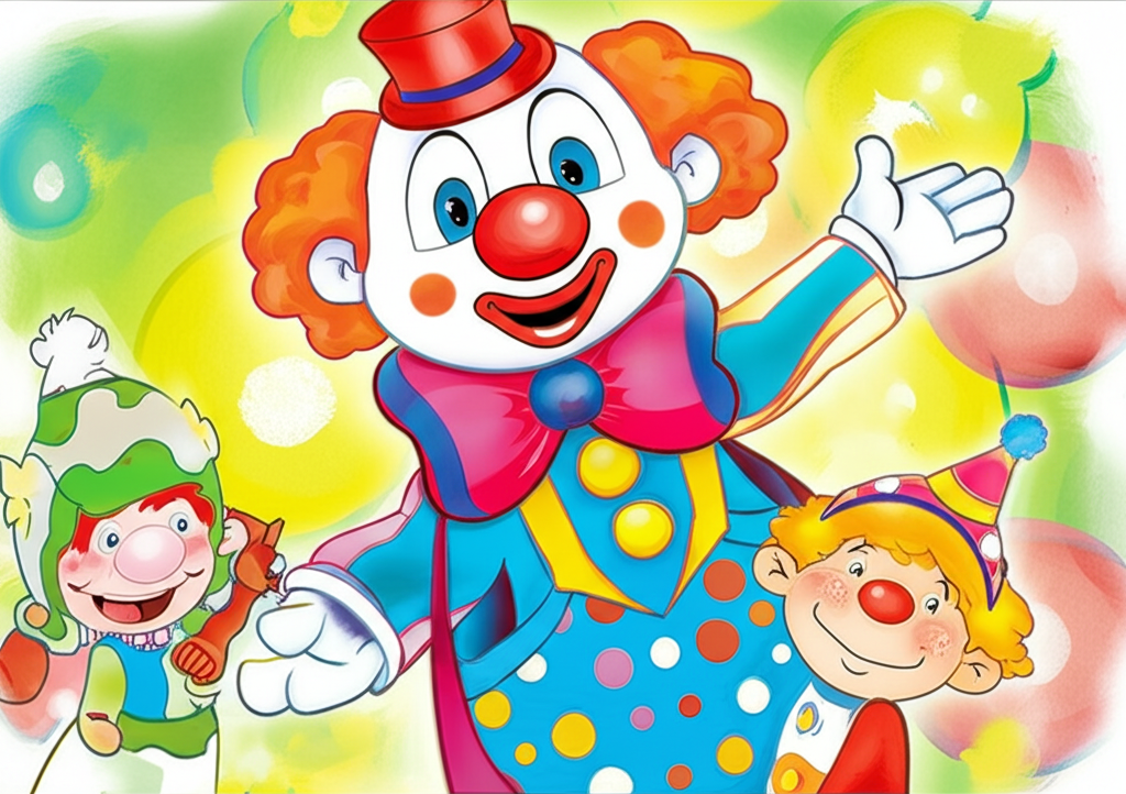 The Clown's Funny Face