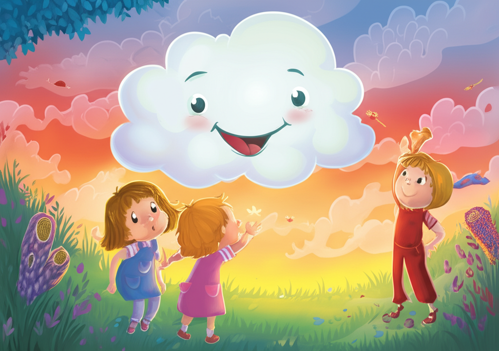 The Grumpy Cloud's Smile