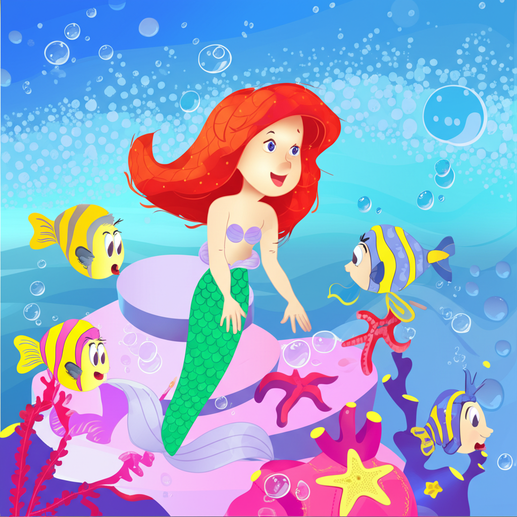 The Mermaid's Sparkling Tear