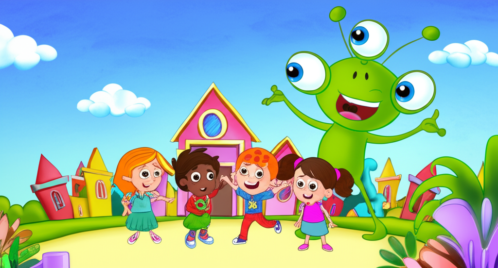 The Friendly Alien's Visit