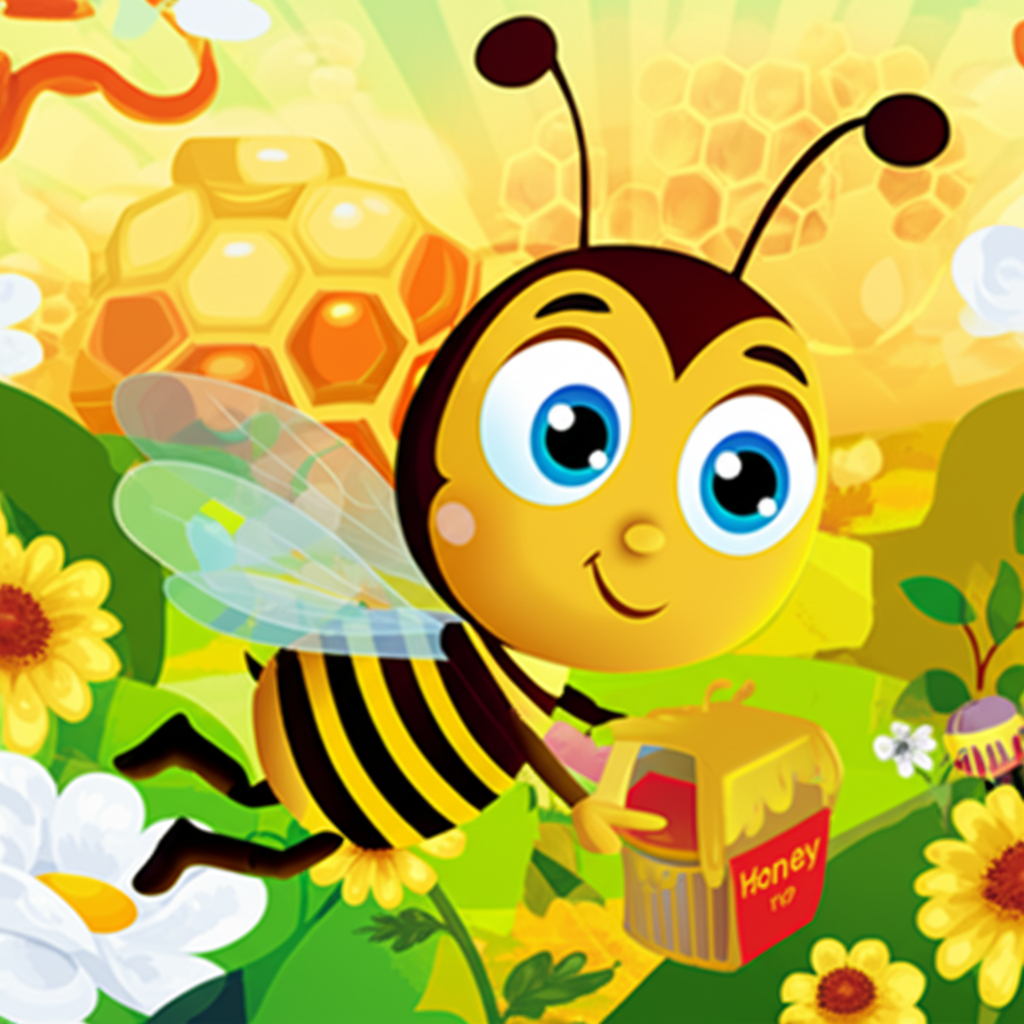 The Happy Bee's Honey Trip