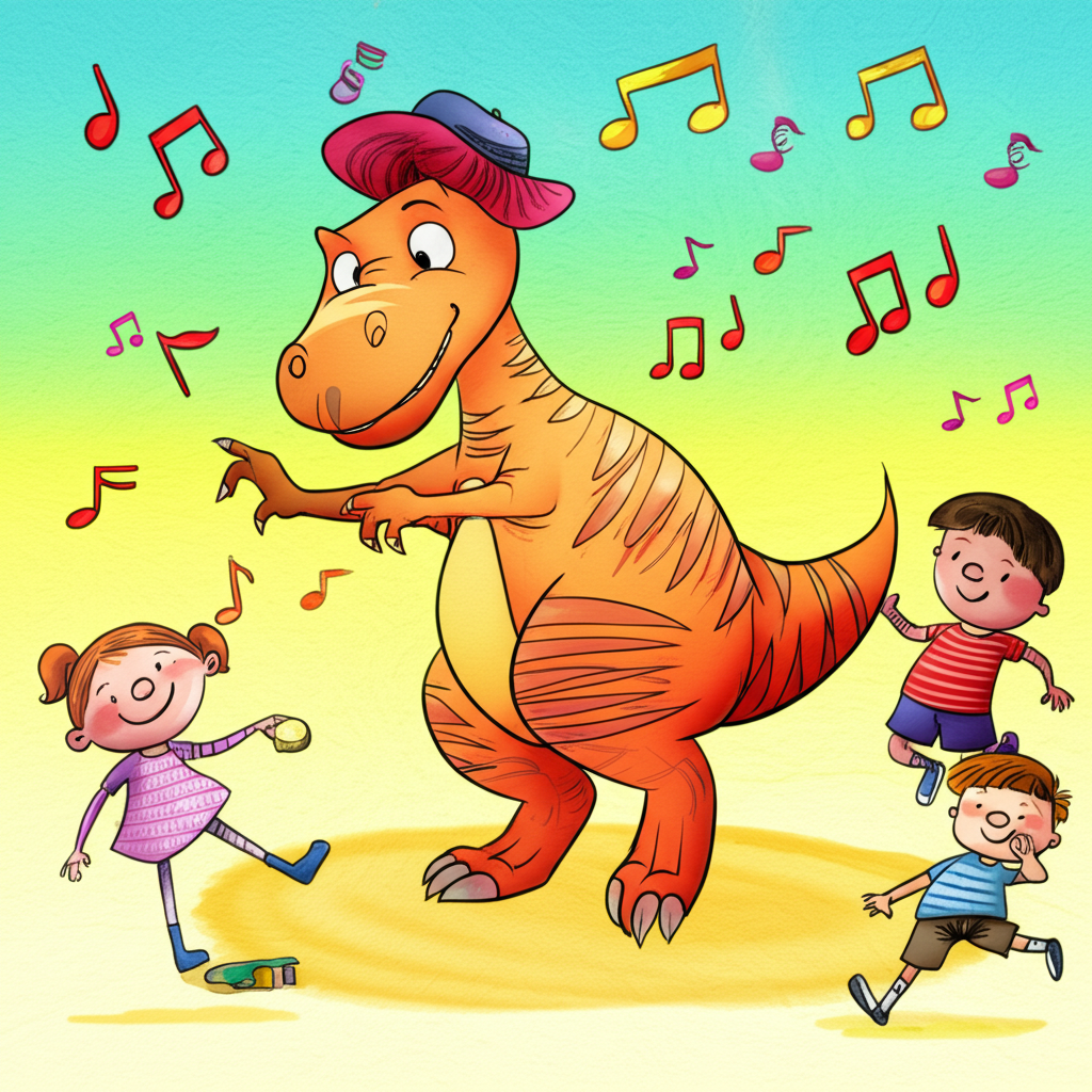 The Dancing Dinosaur's Steps