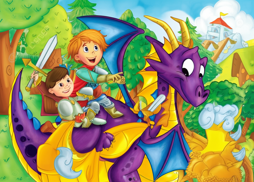 The Dragon and Knight Friend