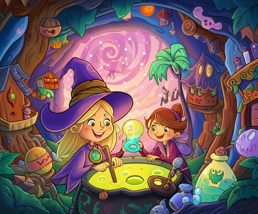 The Witch's potion adventure