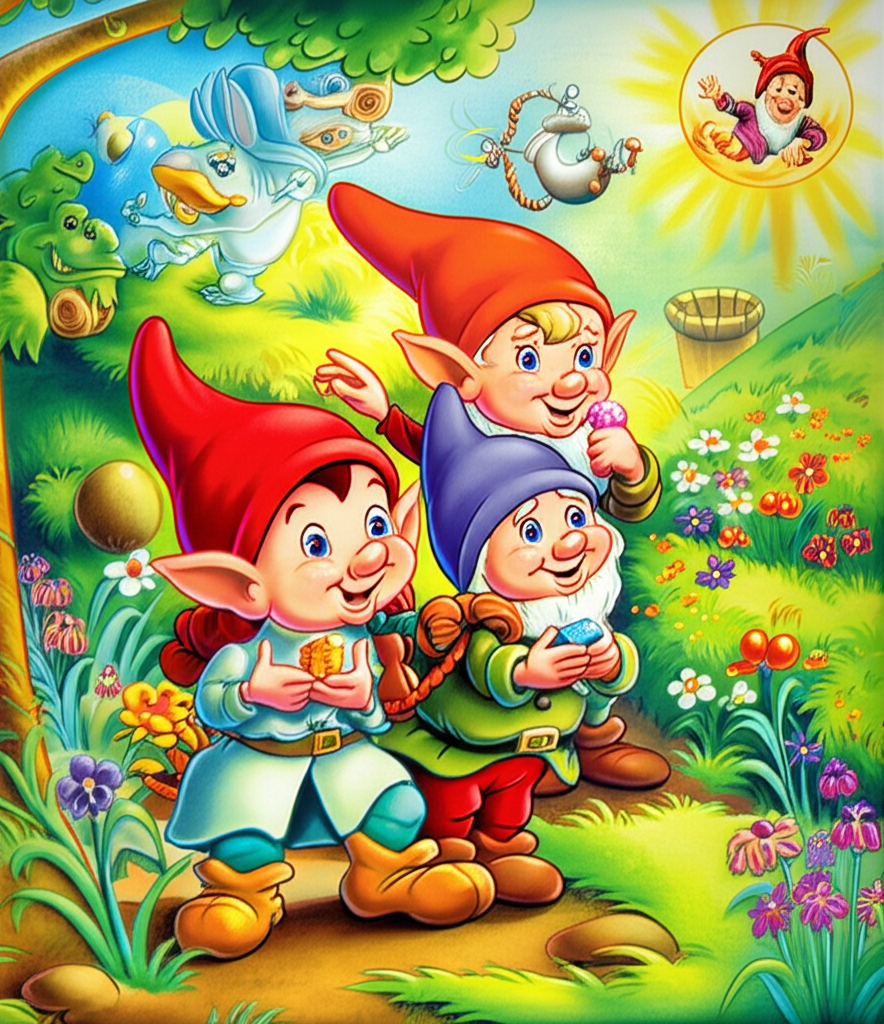 The Gnomes and lost jewels