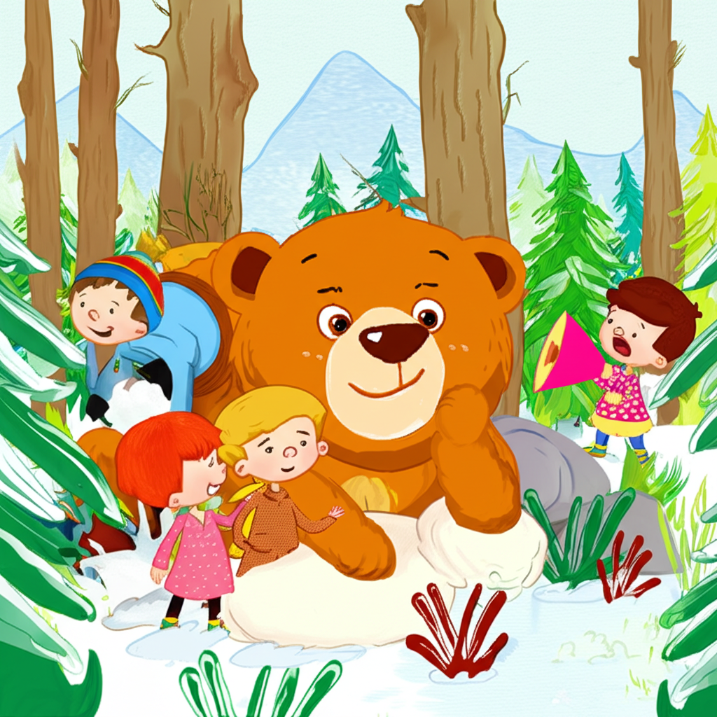 Bear Hibernation winter rest!