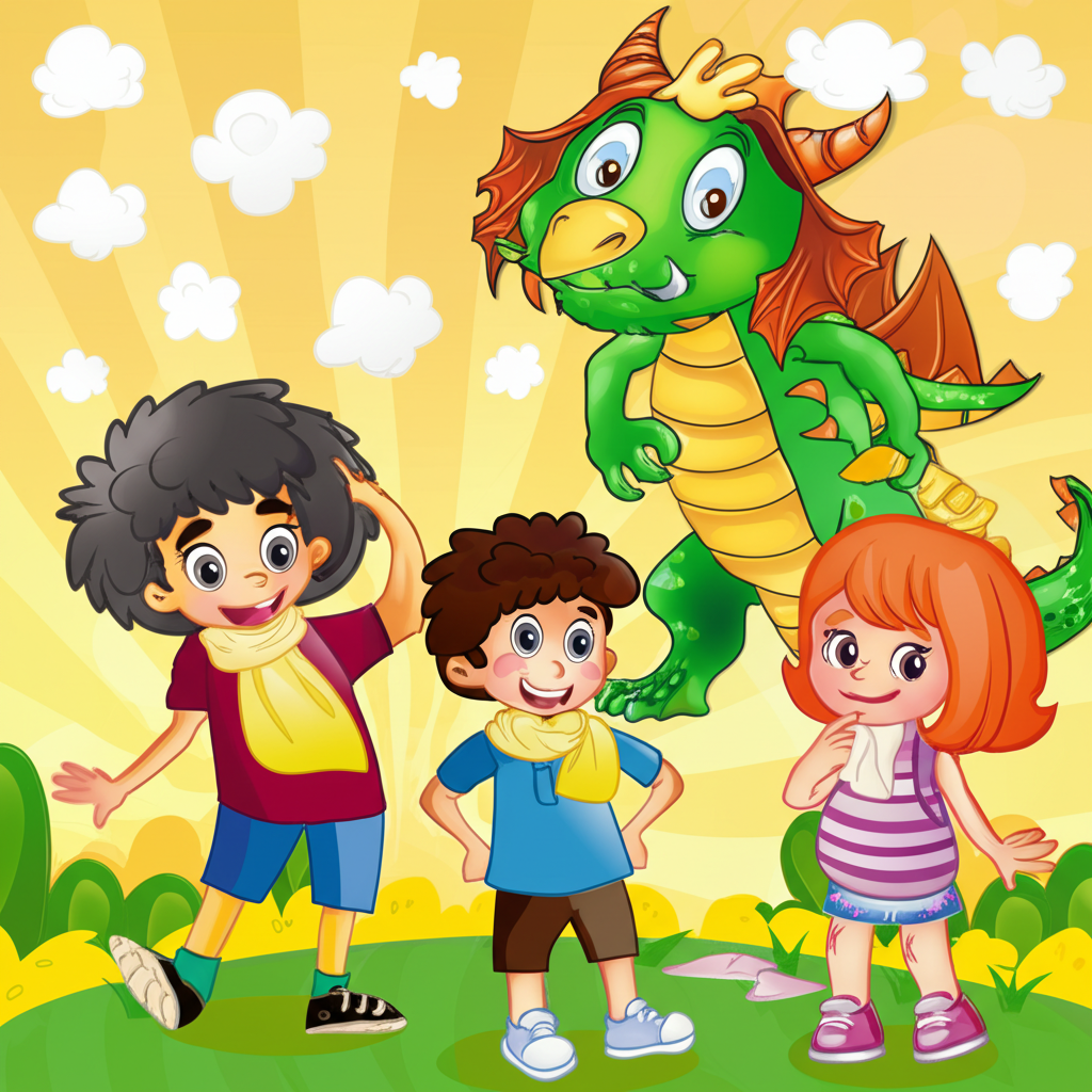 Dragon learns to share