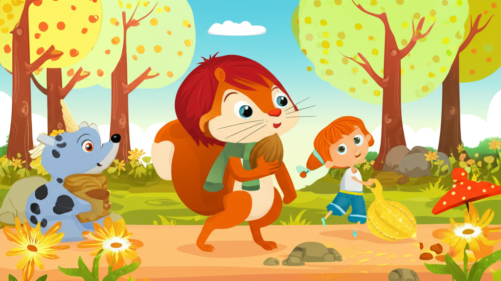 The Squirrel's Lost Nut