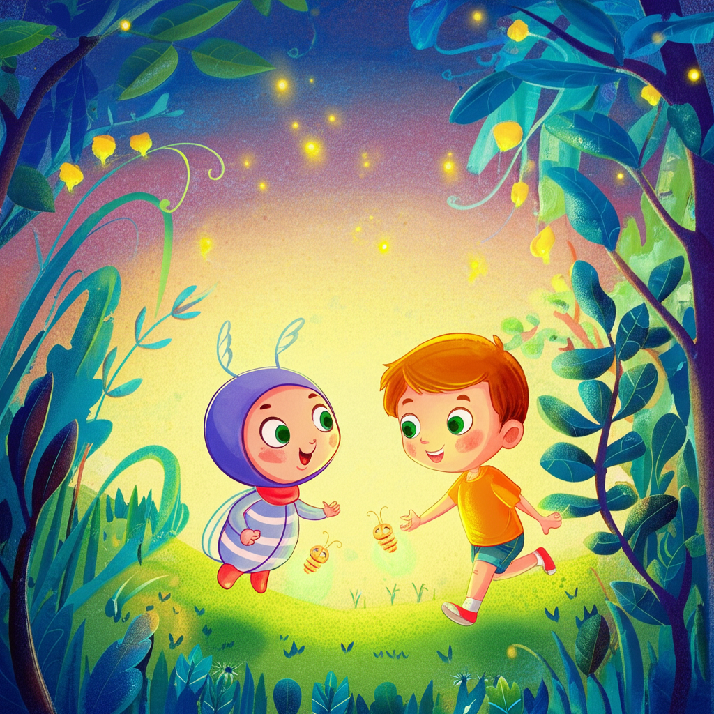 Two Little Fireflies