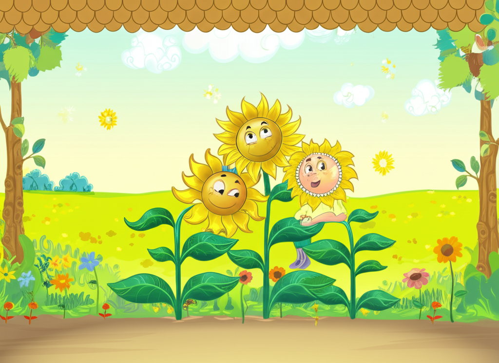 The Sleepy Sunflower
