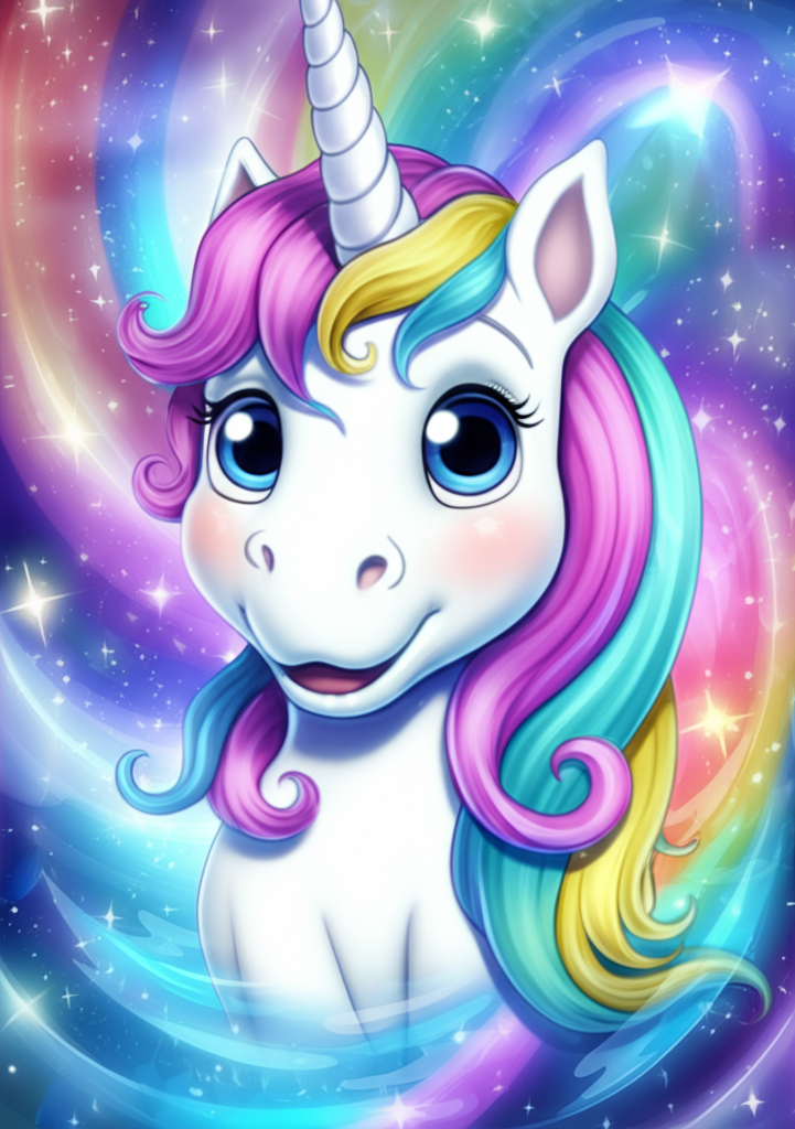 The Rainbow Unicorn's Mane