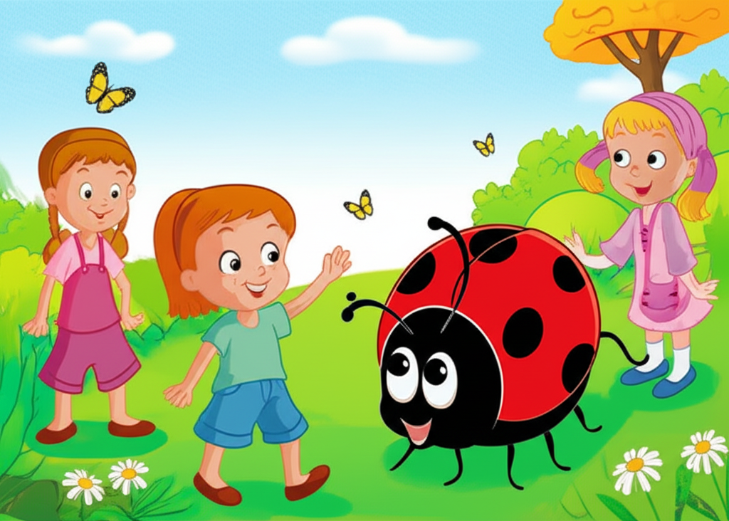 The Little Ladybug's Spots