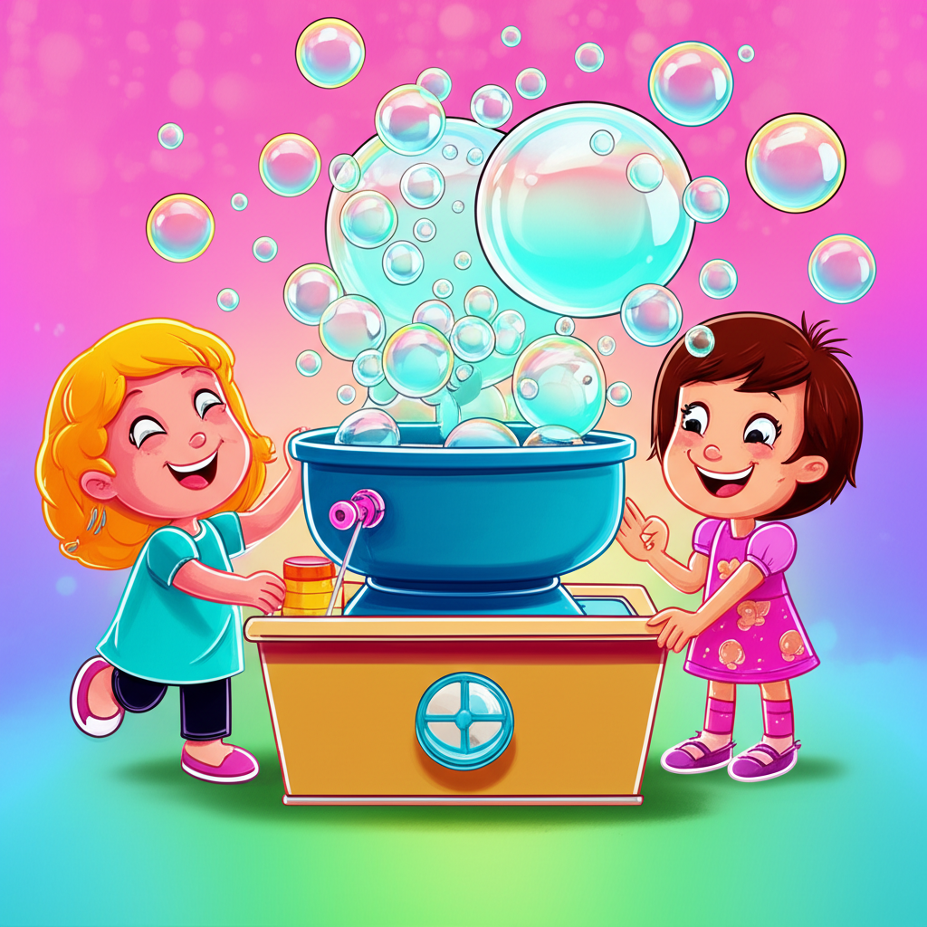 The Burping Bubble Machine
