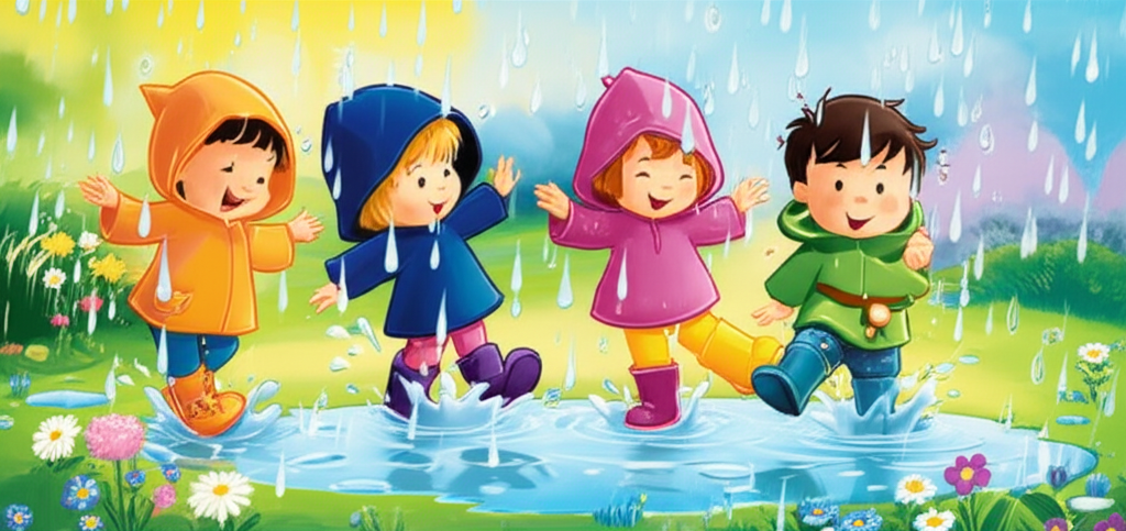 The Spring Rain's Pitter-Patter