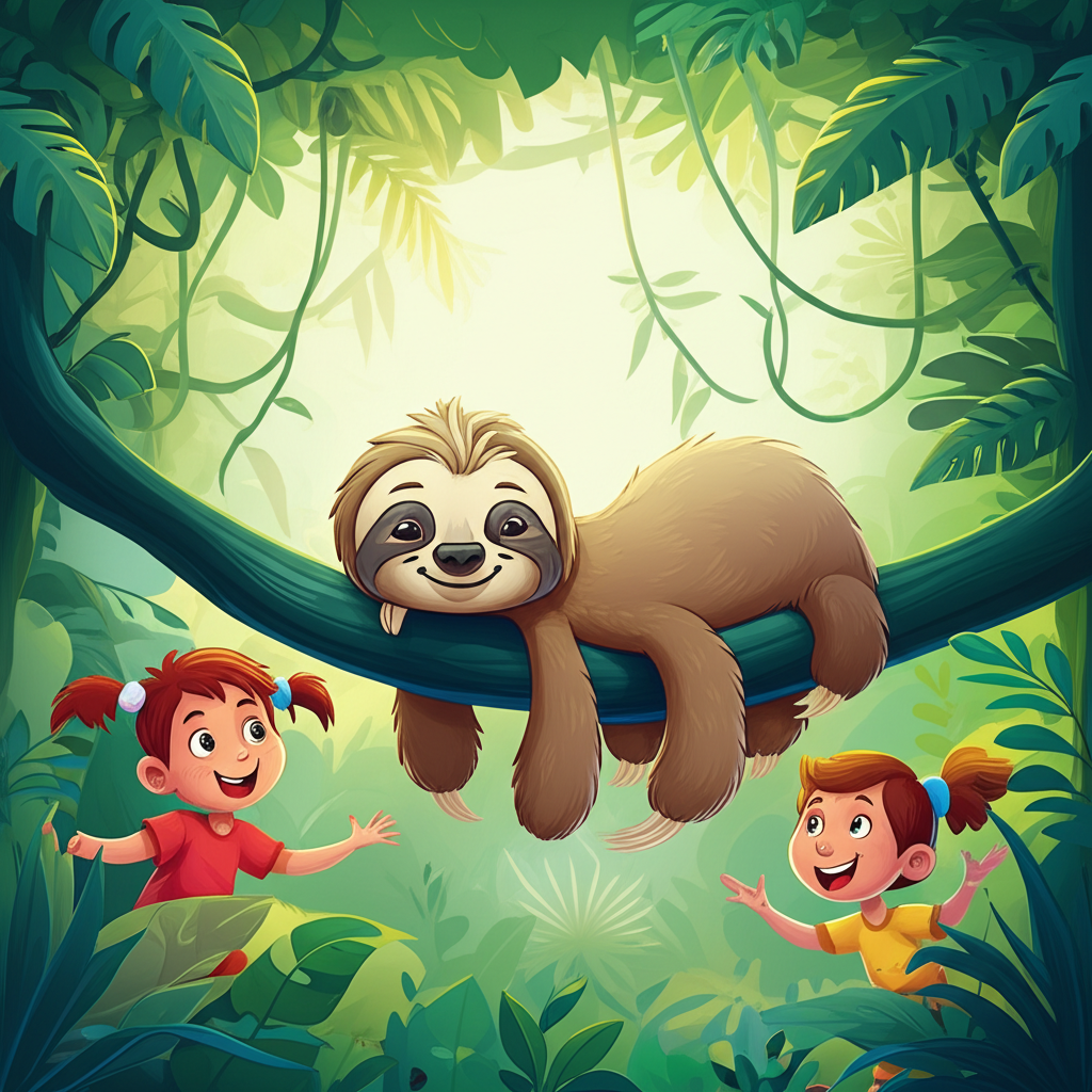 The Sleepy Sloth's Nap