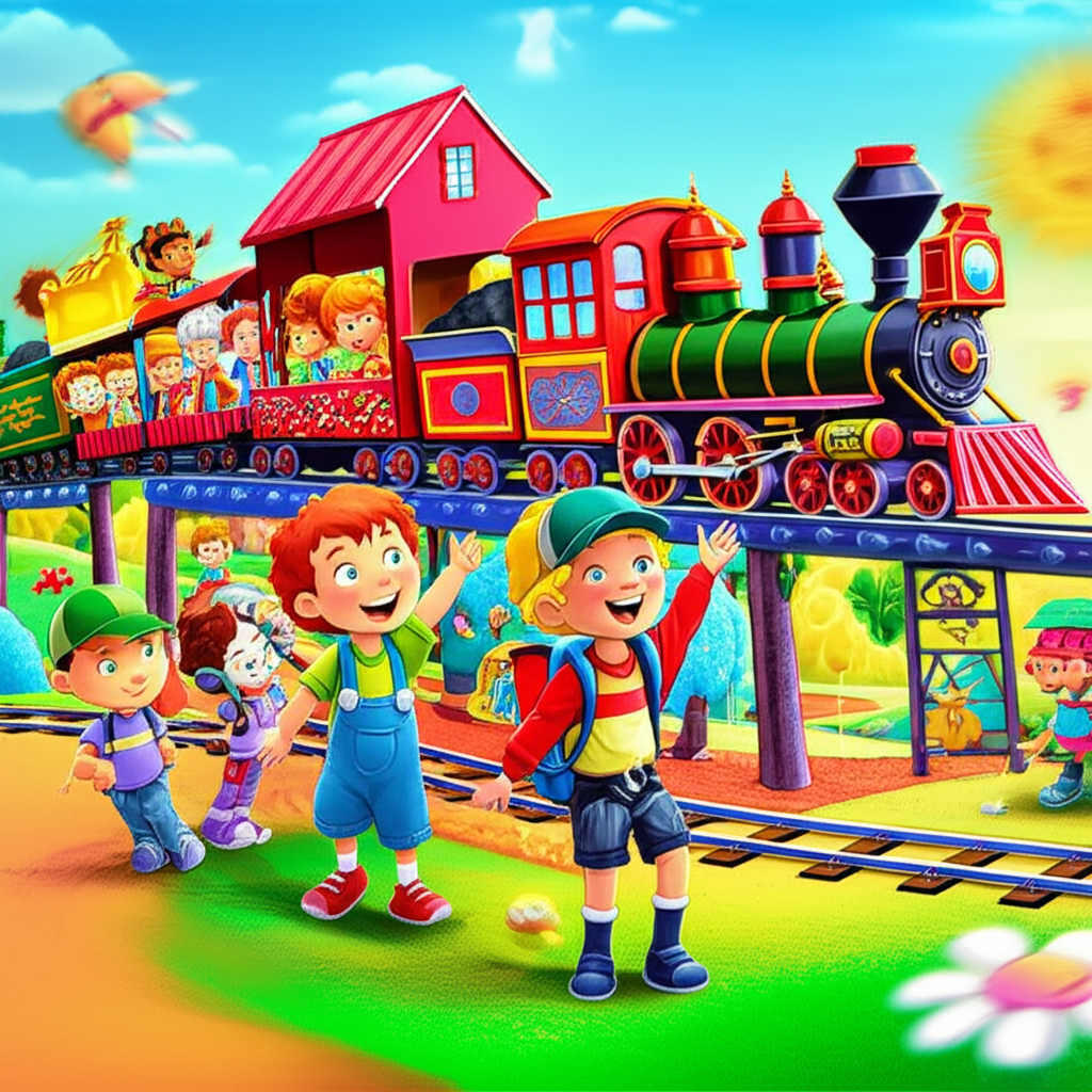 The Train set tour there