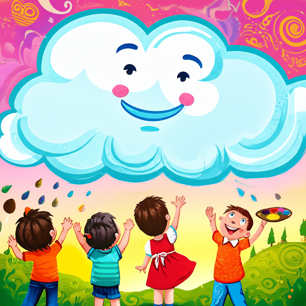The Happy Cloud Painting quick