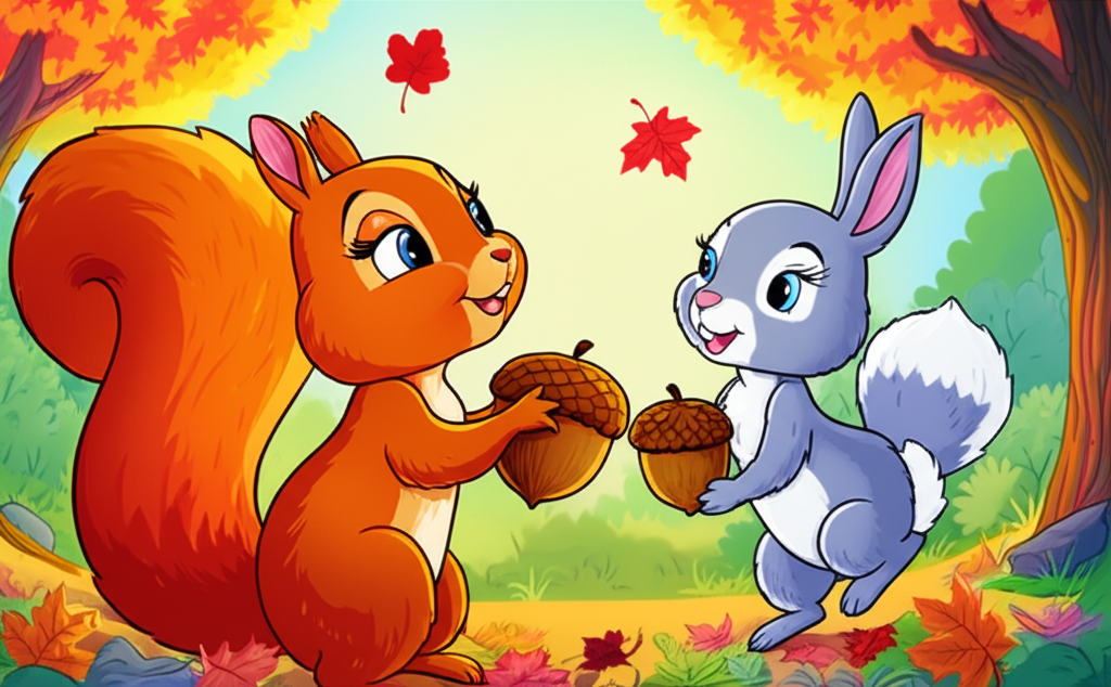 The Squirrel's Lost Acorn