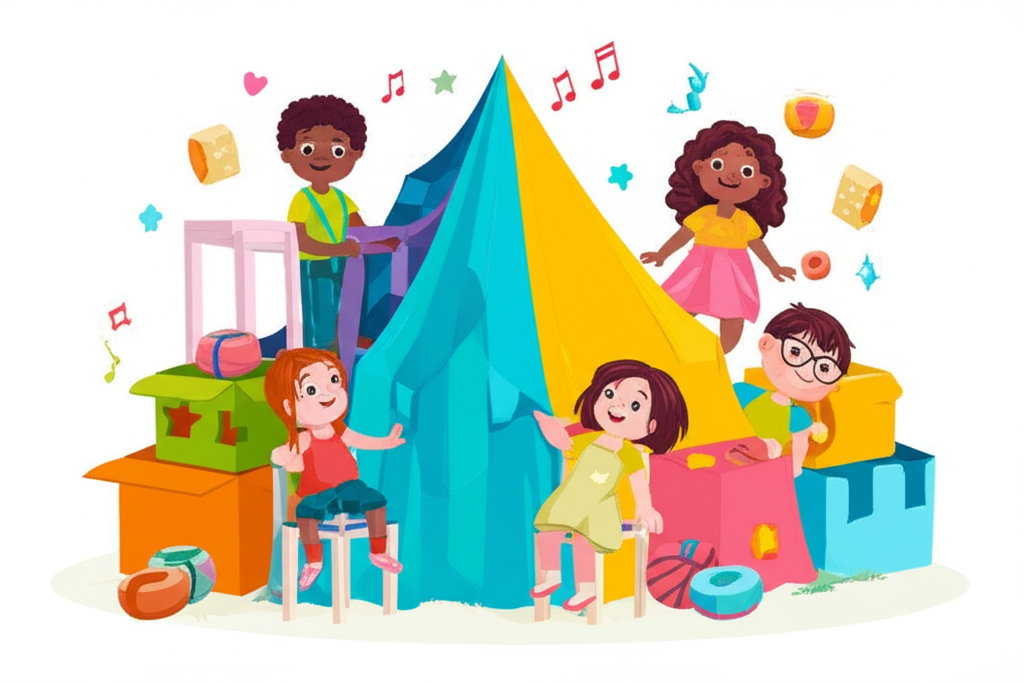 Building a Fort with Friends