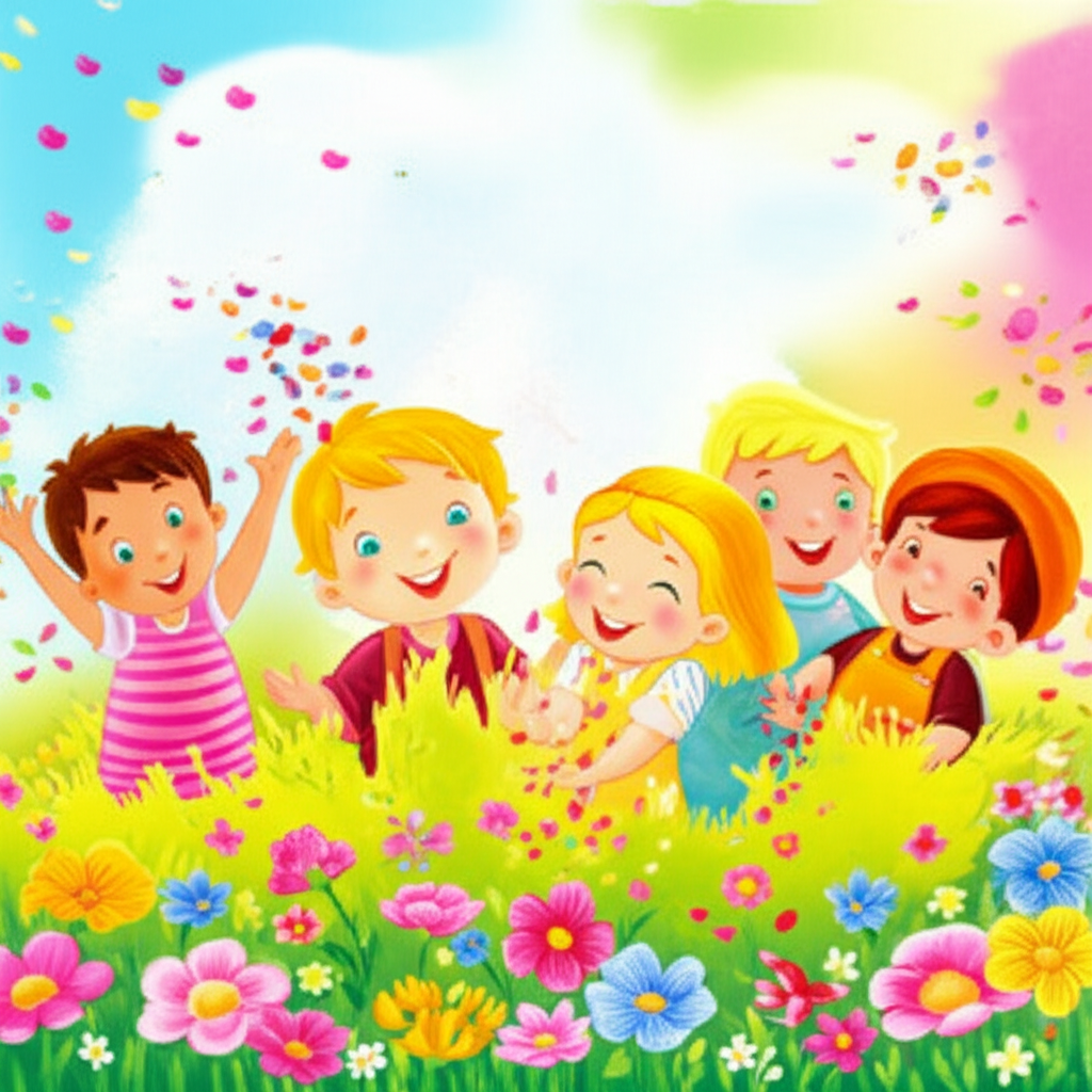 Spring Flowers Blooming