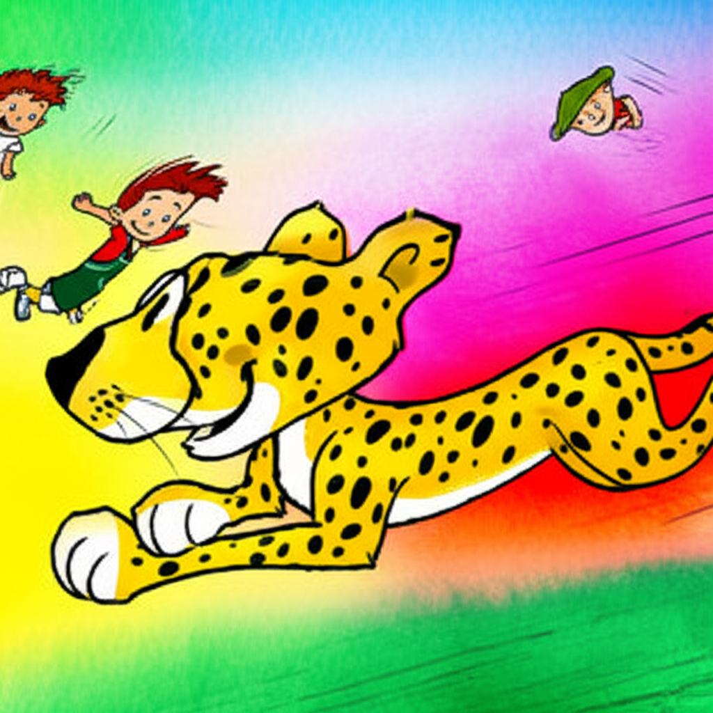 The Fast Racing Cheetah
