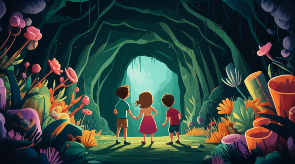 The Deep Dark Cave
