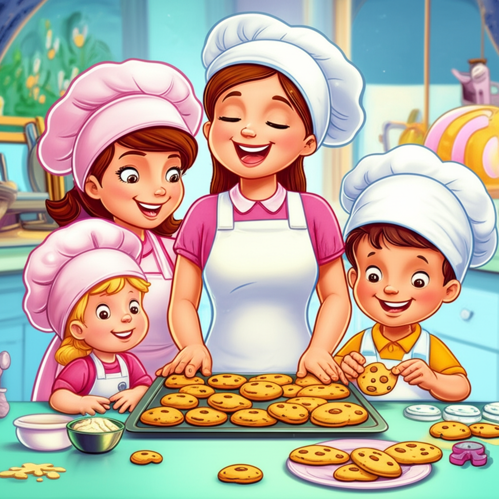 Baking Cookies with Mom