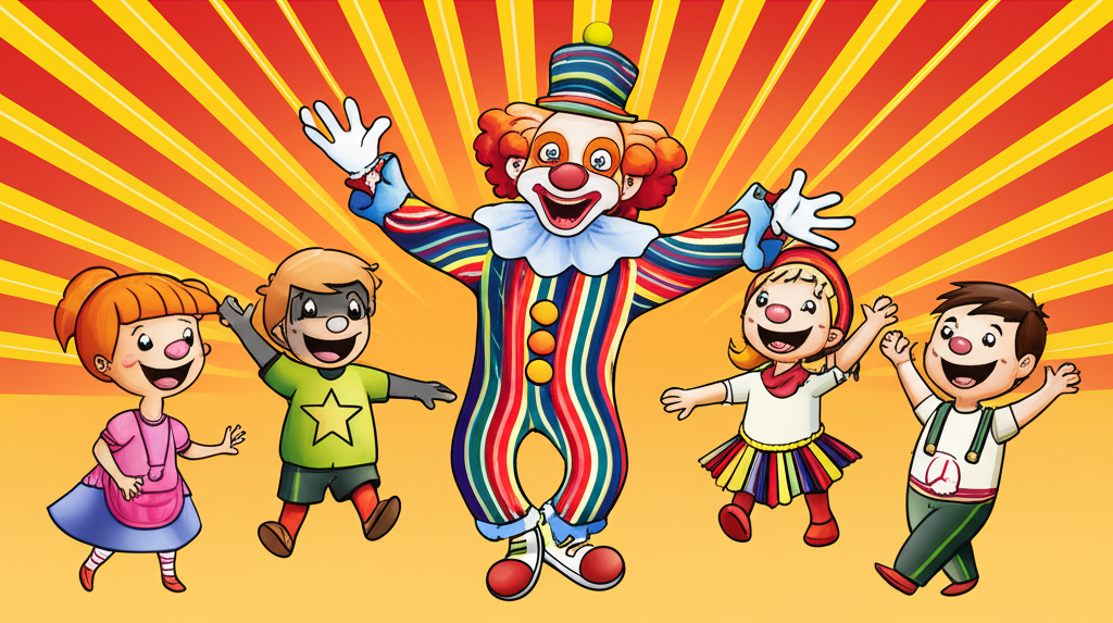 The Funny Clown Dance