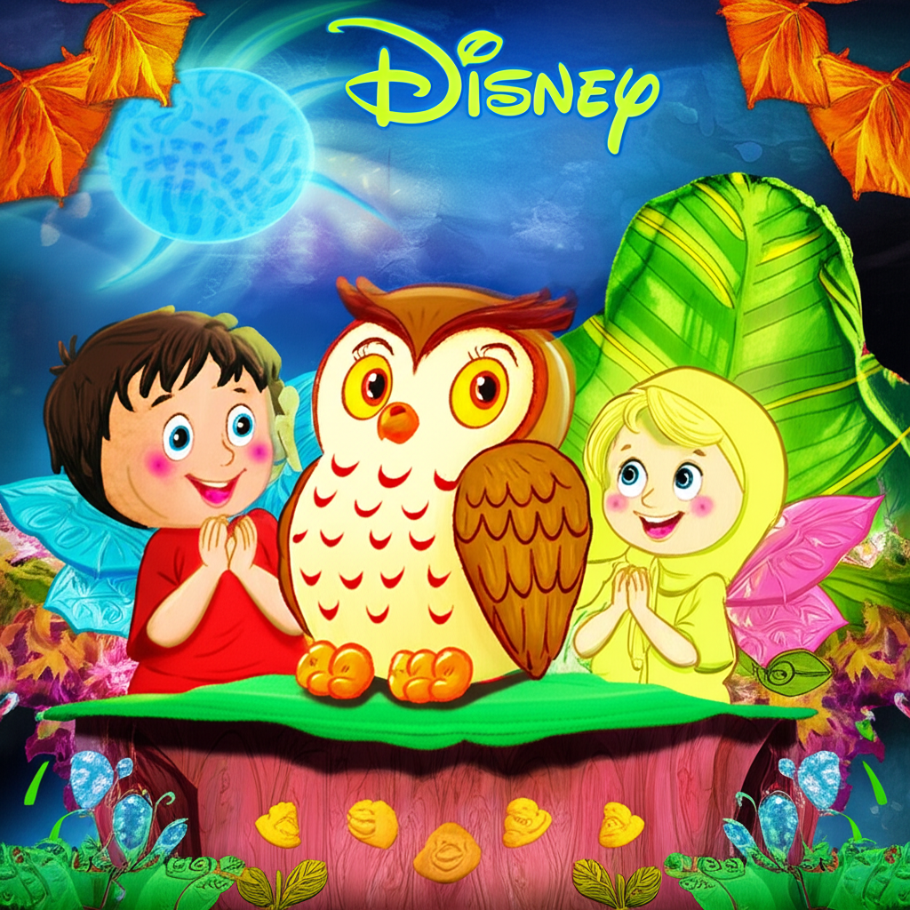 The owl in the night
