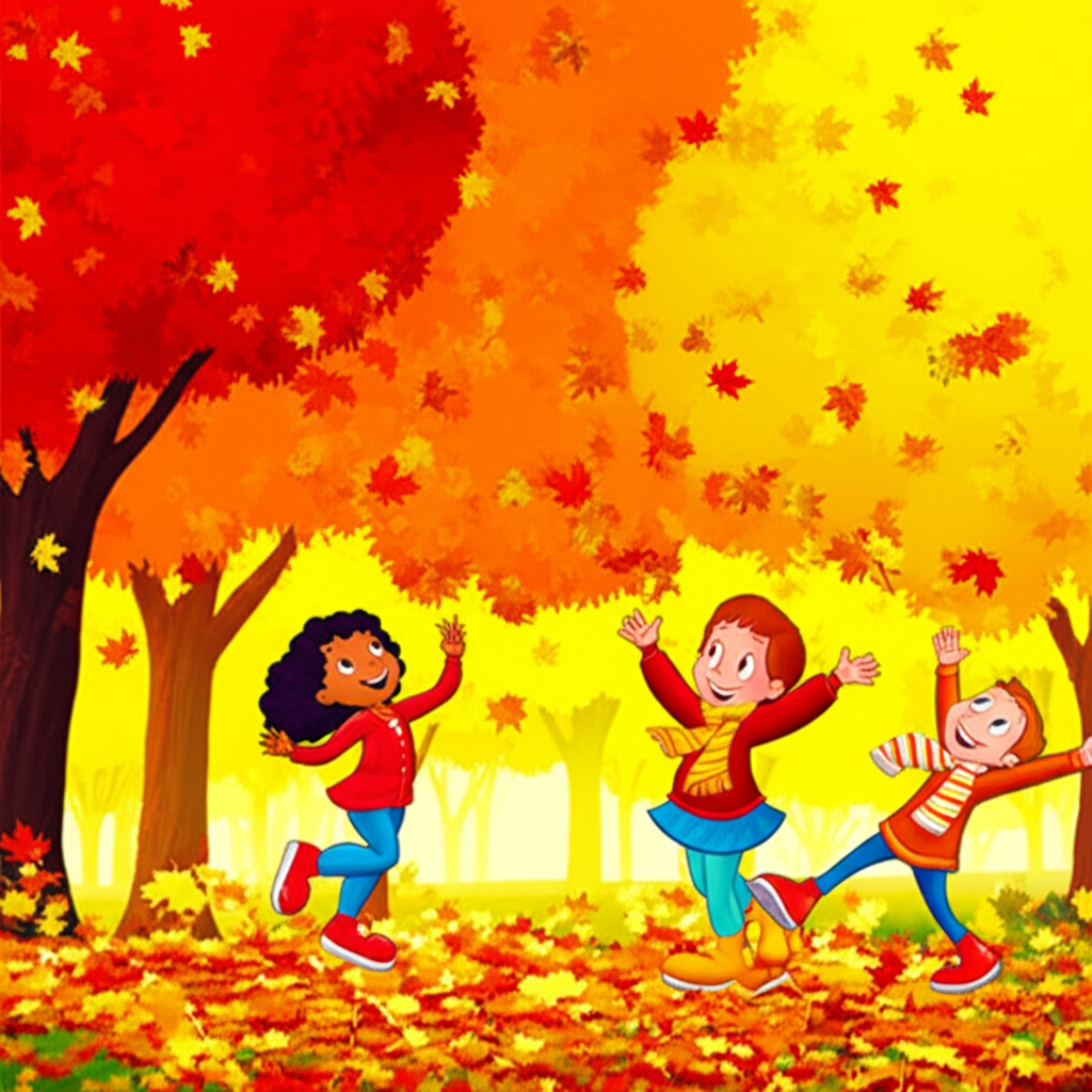Leaves in fall