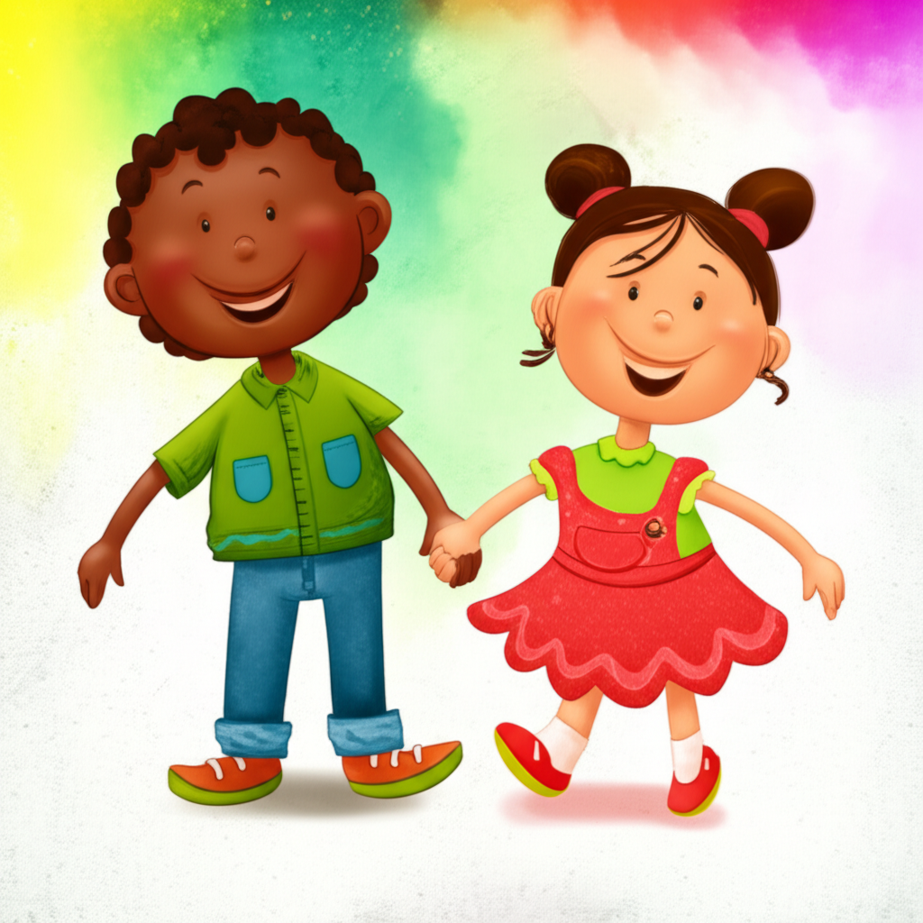 Holding hands