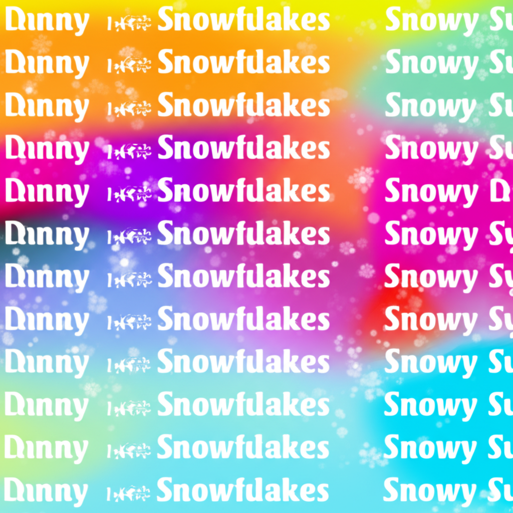Snowflakes Falling