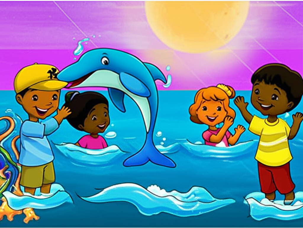 The Playful Dolphin