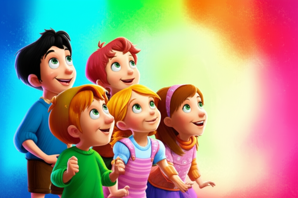 The Rainbow Dragon Tale
