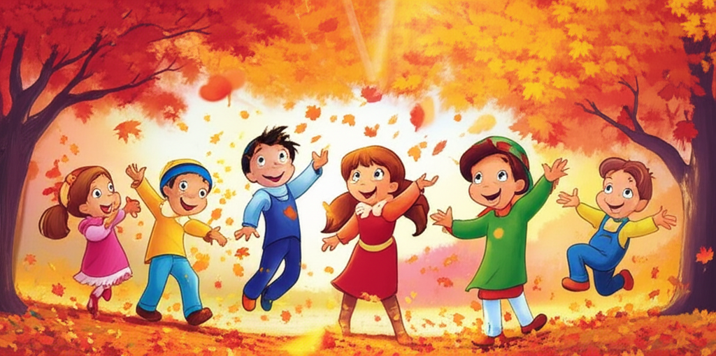 Autumn Leaves' Seasons Dance 2