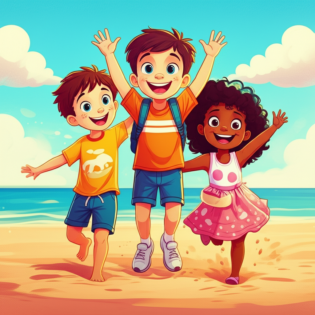 Best Friends on the Beach 3