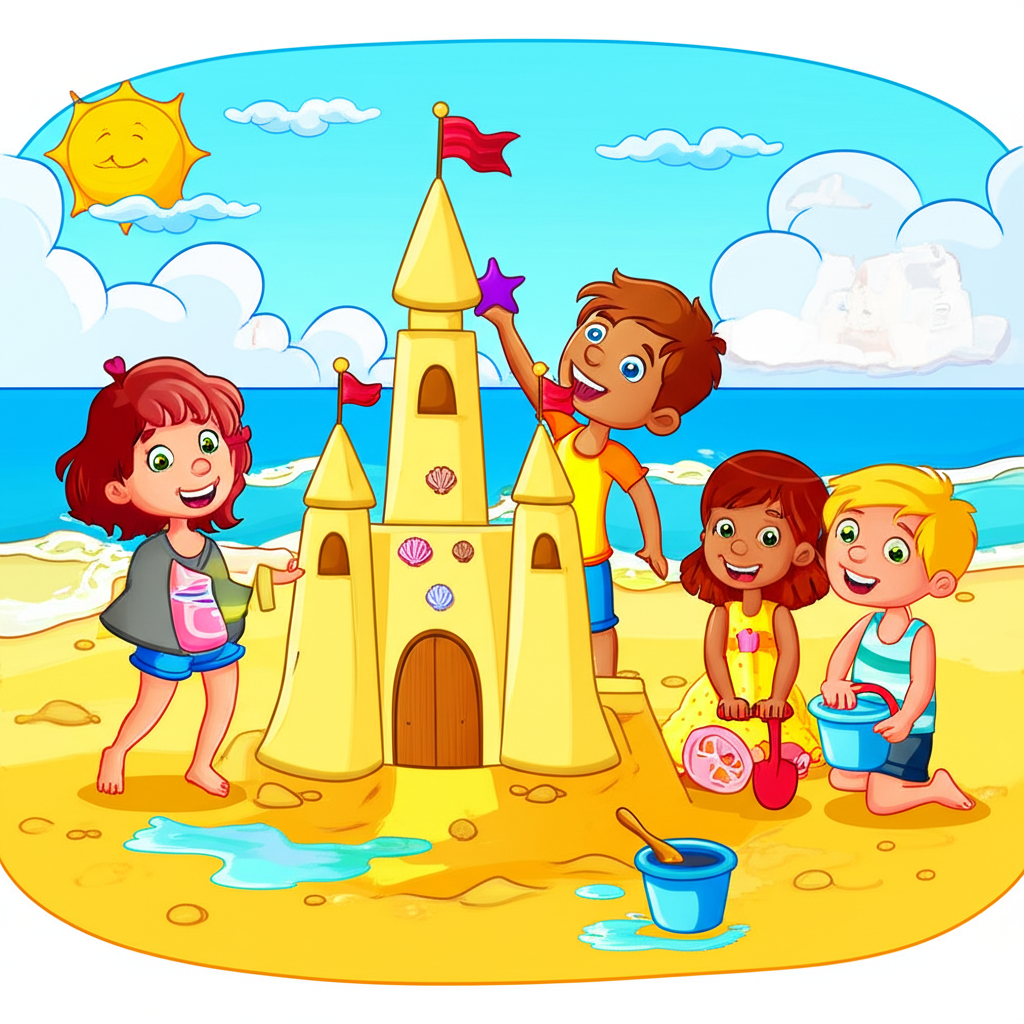 Best Friends on the Beach 4