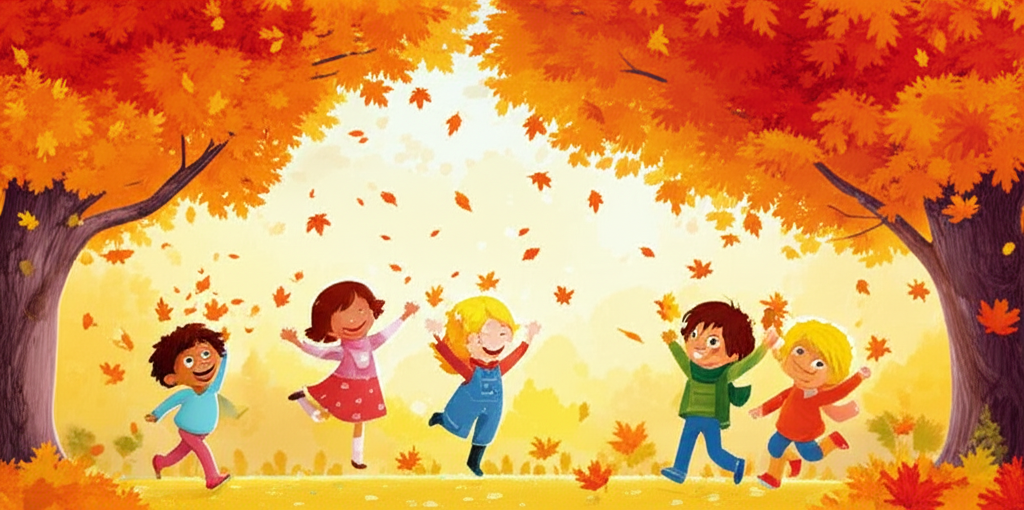 Autumn Leaves' Seasons Dance 4
