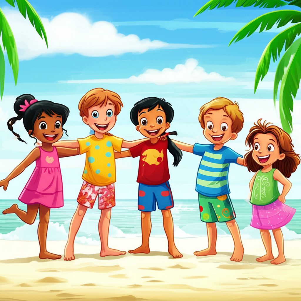 Best Friends on the Beach 5